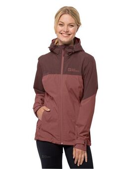 Jack Wolfskin Funktionsjacke WEILTAL 2L JKT W Wasserdicht, atmungsaktiv, Übergangsjacke