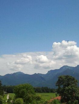 ENTFALTUNGS-FLÄCHE ! Gemütliche 3-Zi-Whg, 95 m², Balkon, Bergblick, Chiemsee & Alpen - Bernau (Chiemsee)