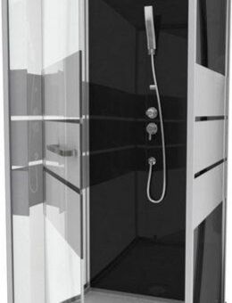 Marwell Komplettdusche Dusy, BxT: 90x90 cm, Einscheibensicherheitsglas, inkl. Armaturen