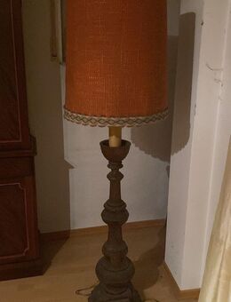 ~ Alte Lampe Stehlampe, Steher antik, Wohnzimmerlampe groß! - Überlingen Zentrum