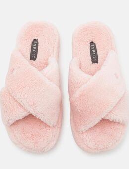 NEU im Original Karton mit Etiketten * Plüsch * Fake Fur * Schlupf * Hausschuhe * Pantoletten * Pantoffeln "ESPRIT" Gr. 36/ 3 * rosè * - Riedlingen
