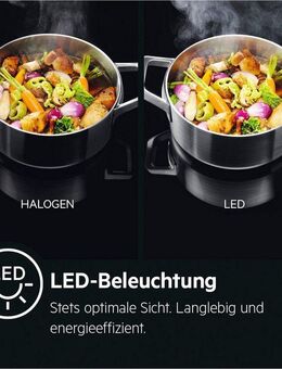 AEG Flachschirmhaube DPS362AS Serie 5000 DPS362AS, Abluft- und Umluftbetrieb, LED-Leuchtstreifen, 3 Leistungsstufen