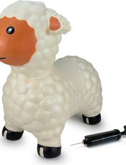 Jamara Hüpftier Schaf, weiß, inkl. Luftpumpe
