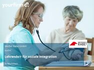 Lehrende/r für soziale Integration - München