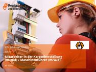 Mitarbeiter in der Kerzenherstellung (m/w/d) / Maschinenführer (m/w/d) - Köln