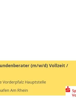 Individualkundenberater (m/w/d) Vollzeit / Teilzeit - Ludwigshafen (Rhein)