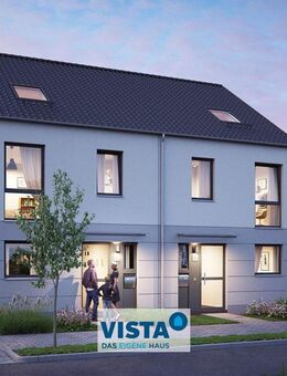 Hermann Immobilien: Frühstücken auf der Terrasse! (DHH P1) - Langenlonsheim