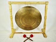 Feng Gong - Buddha Gravur - 3,9 kg ⌀ 57 cm - Meditation / Klangmassage - Bad Staffelstein Zentrum