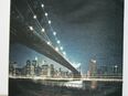 ❤️ ❤️ ❤️ Das Bild "Brooklyn-Bridge" mit LED Beleuchtung und Schalter in 85049
