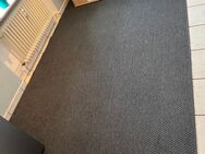 Ikea Teppich Morum flach gewebt 200x300 cm dunkelgrau - Donzdorf Zentrum