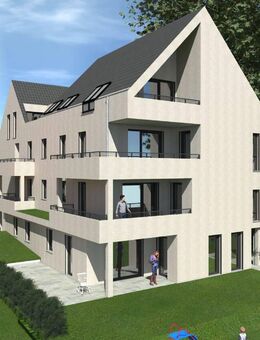 Neubau - Exklusive große EG Wohnung mit 85,08 m² - barrierefrei und rollstuhlgerecht in bester Lage - Herzogenaurach