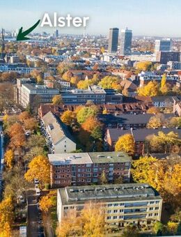 Am Eilbekkanal zuhause - dort, wo Wasser, Ruhe und Stadtleben sich begegnen. - Hamburg