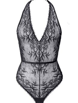 JETTE Stringbody mit abnehmbaren Schmuckteilen aus feinen Strasssteinchen, sexy Dessous