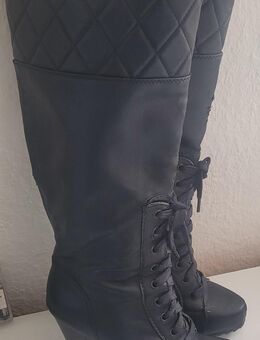 Damen Leder optik Stiefel gr. 38 - Hannover