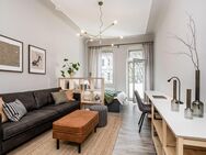 Hochwertige möblierte 2-Zimmerwohnung mit Einbauküche, Balkon und modernem Tageslichtbad - Hildesheim Zentrum