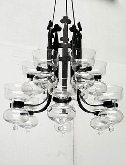 Mid Century Chandelier Bertil Vallien Kosta Boda Bolin Smide 60er - Hamburg Hamburg-Nord