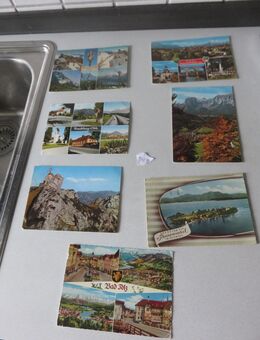 Ansichtskarten Chiemgau und Umgebung, beschrieben mit Briefmarken - Stuttgart