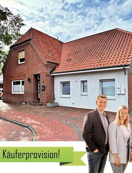 Wohnhaus mit drei Einheiten in Detern - sofort nutzbar, zwei vermietet, eine frei - Detern