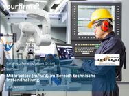 Mitarbeiter (m/w/d) im Bereich technische Instandhaltung - Aulendorf
