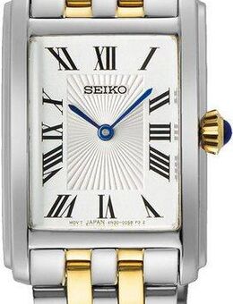 Seiko Quarzuhr SWR087P1, Armbanduhr, Damenuhr, Edelstahlarmband