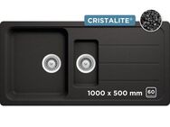 Schock Granitspüle Formhaus, rechteckig, 100/50 cm, mit Restebecken
