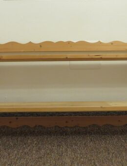 Landhaus Wand-Hängeregal, Fichte naturbelassen, massiv,gebraucht - Mamming