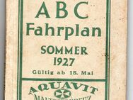 Ullstein ABC Fahrplan. Fernverkehr und Stadtverkehr. Sommer 1927. Gültig ab 15. Mai - Sinsheim Zentrum