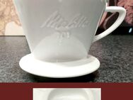 Melitta 101 Relief Kaffeefilter 3 Loch Porzellanfilter Weiß Klein - Berlin