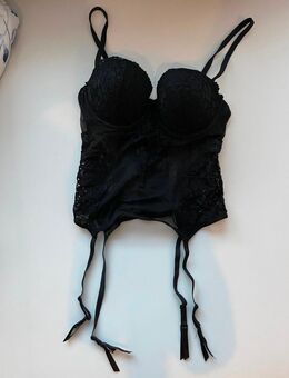 H&M Dessous Stringbody Korsage Korsett Größe 75C M schwarz - Stuttgart