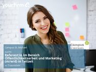 Referent:in im Bereich Öffentlichkeitsarbeit und Marketing (m/w/d) in Teilzeit - Traunstein