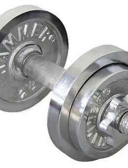 Finnlo by Hammer Kurzhantel 10 kg Chrom KH-Set