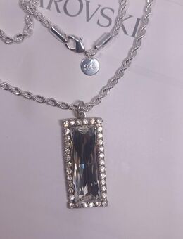 Silber Kette 925 mit Swarovski Anhänger - Kremmen