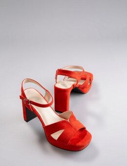 Aniston SHOES High-Heel-Sandalette, Sommerschuh, Abendsandale, Plateau - NEUE KOLLEKTION