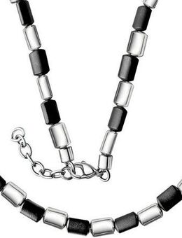 Firetti Edelstahlkette Schmuck Geschenk Halsschmuck Halskette, mit Hämatit