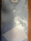 Halbärmeliges Diensthemd mit Kragen und aufgesetzten Brusttaschen in 44628