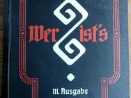 Wer ist`s III. Ausgabe von 1908 - unsere Zeitgenossen - Niederfischbach