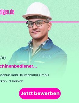 Maschinenbediener (m/w/d) - Berka (Hainich)
