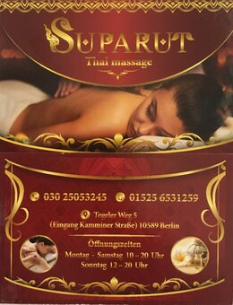 Neu - Suparut Thaimassage - Berlin Charlottenburg-Wilmersdorf