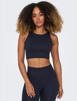 ONLY Play Trainingstop ONPJAIA LIFE UN SL SEAM SHORT TOP NOOS Cropped Fit, in feiner Rippstruktur