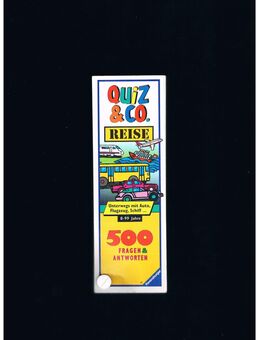 Ravensburger-Spiel-Quiz&Co.-Reise,500 Fragen und Antworten,1997,8-99 Jahre - Linnich