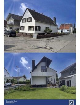 Haus mit Großem Grundstück und Bauplatzpotenzial - Inklusive Doppelgaragen!" - Lampertheim