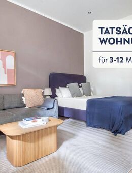 Toll geschnittenes Studio Aprtament voll möbliert in cooler Lage in Neukölln - Berlin