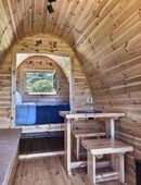 Camping POD Glamping isoliert L400 B240cm Kiefer in 33397