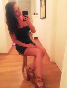 Sexy Leder-Sandalen (High Heels) - Hamburg