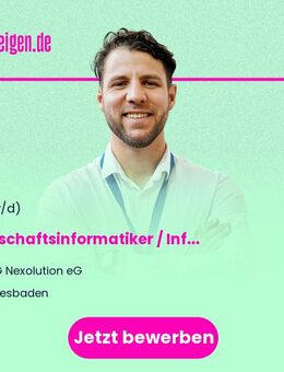 Wirtschaftsinformatiker / (Fach-) Informatiker (m/w/d) als Manager - IT-Governance / IT-Steuerung (m/w/d) - Wiesbaden