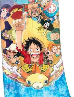 OnePiece Badetuch One Piece, Velours (1-St), hochfarbig bedruckt