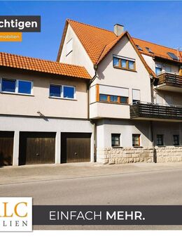Charmante Wohnung mit Potenzial in zentraler Lage von Sachsenheim - Sachsenheim