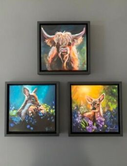 Kunsthandel Gennep -"Set 'Oh Deer" - Kleve Zentrum