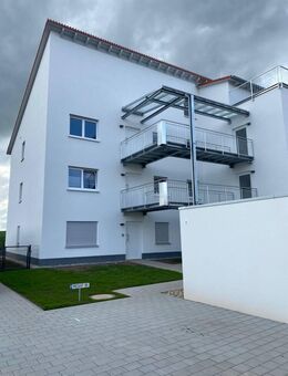 barrierearme Obergeschosswohnung mit großen Balkon - Burgoberbach