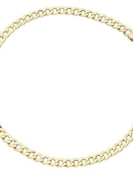 Luigi Merano Panzerarmband Panzerkette glanz, Gold 585